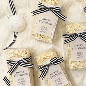 White Chocolate Popcorn Box