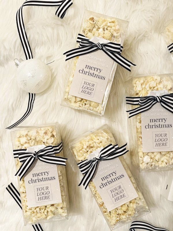 White Chocolate Popcorn Box